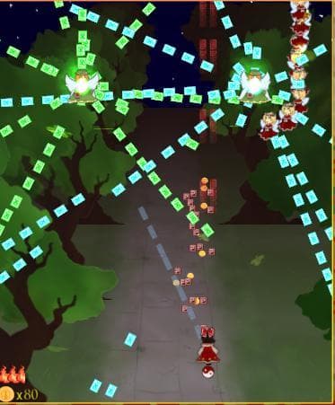Touhou - Golden and Burning Curse screenshot 2