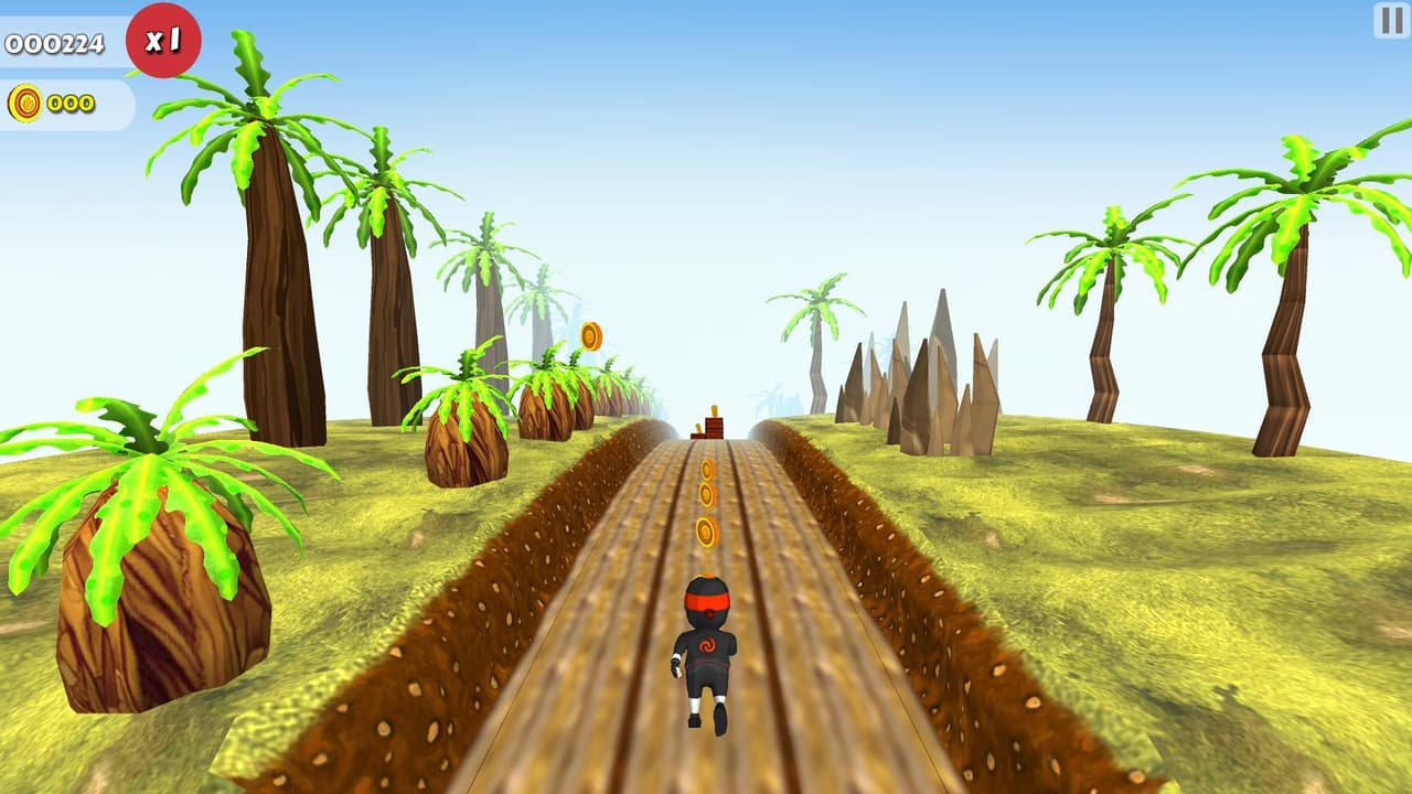 Nano Ninja Run screenshot 2
