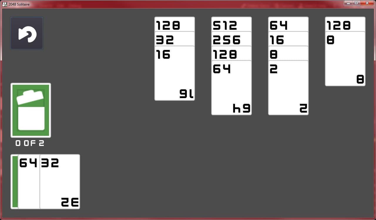 2048 Solitaire screenshot 3