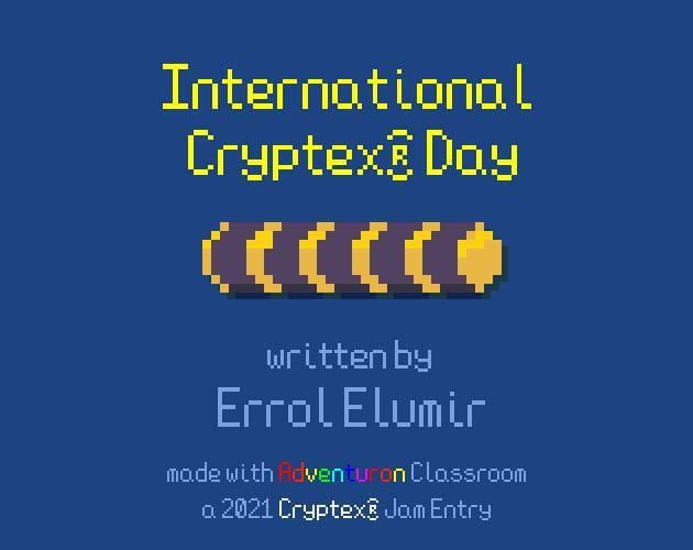 #01 International Cryptex Day
