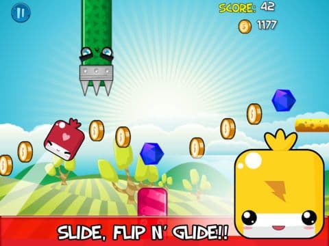 Flipping Birds - Slide Flip N Glide screenshot 3