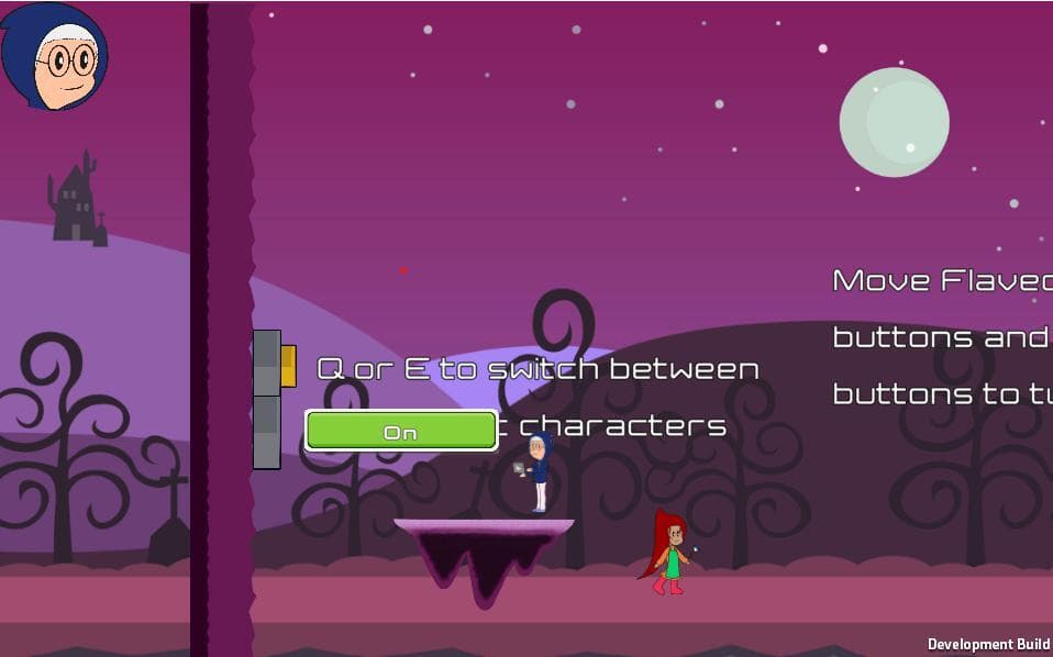 An adventure in an unfinished game screenshot 2