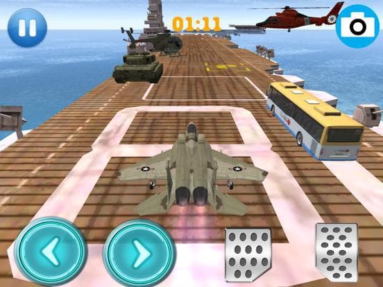 Flying Plane Cruise Ship Parking Simulation HD screenshot 2