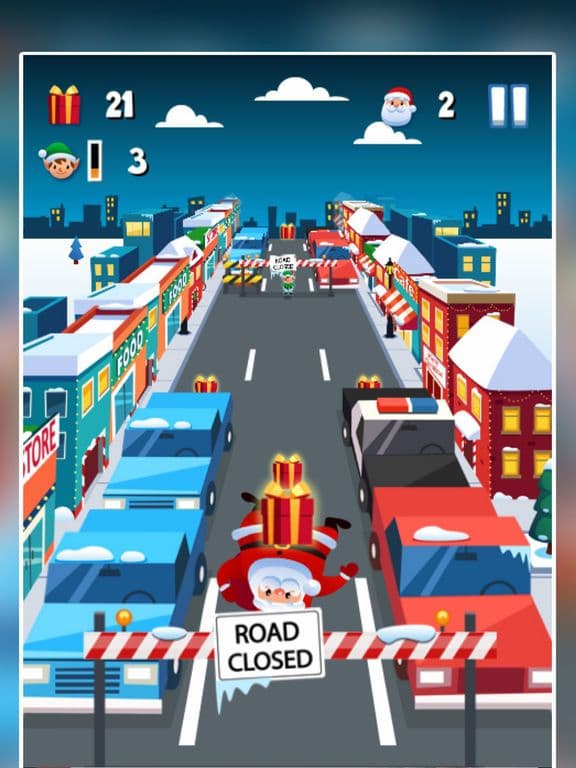 Santa In Traffic screenshot 3