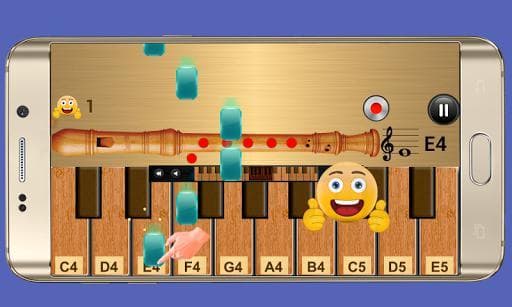 Real Flute & Recorder - Magic Tiles Music Games