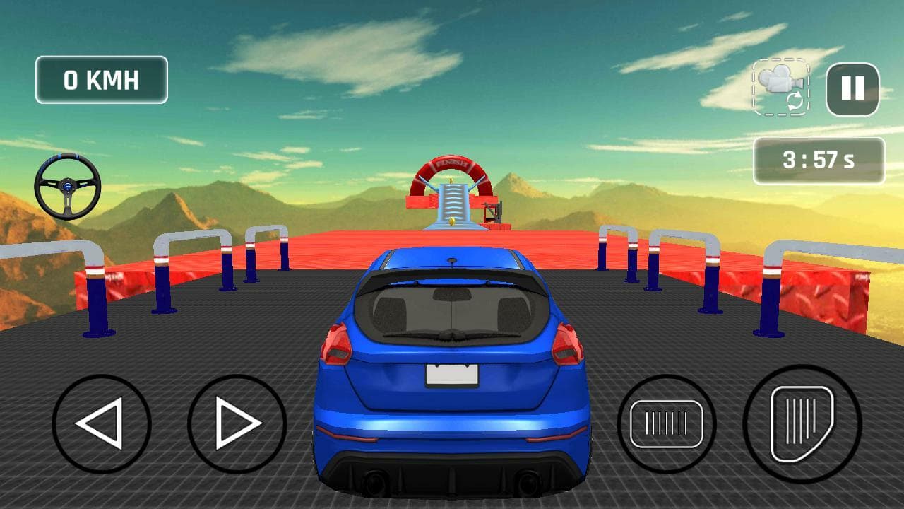 Mega Ramp Car Stunt screenshot 2