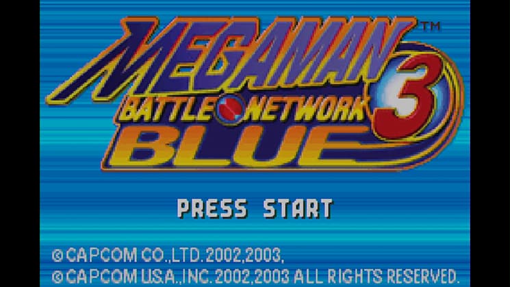 MEGA MAN BATTLE NETWORK 3 BLUE screenshot 2