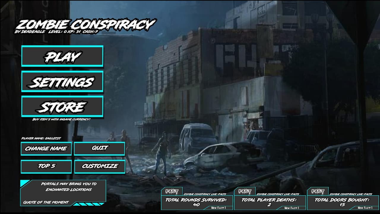 Zombie Conspiracy Early-Access screenshot 2