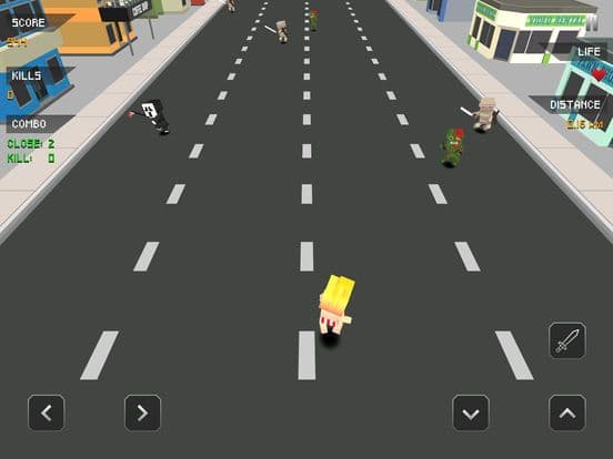 Monster Escape Legends. Zombie Dash In City Craft