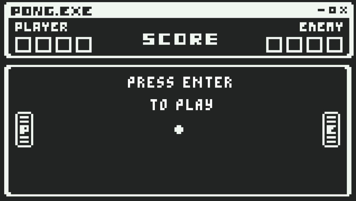 PONG.EXE (FierceFace) screenshot 2