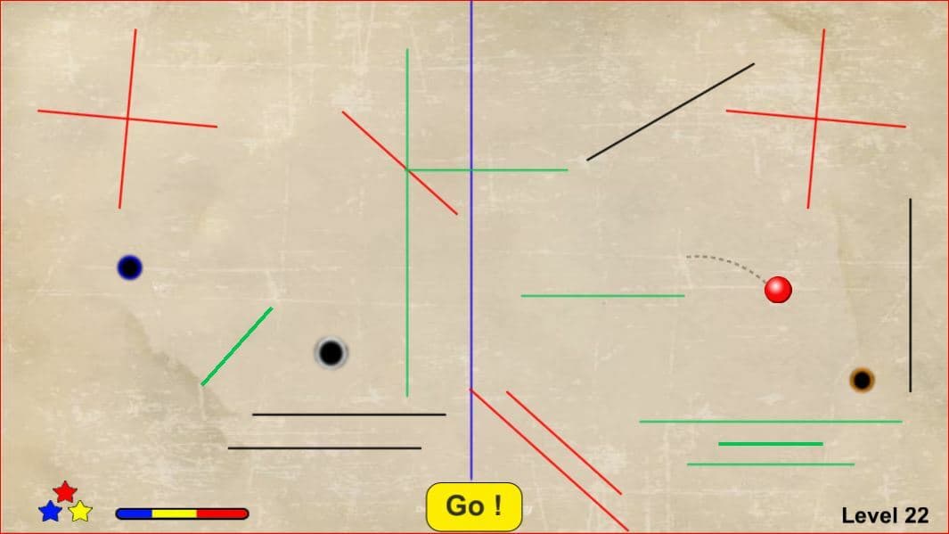 Drunk Ball-Draw A Line