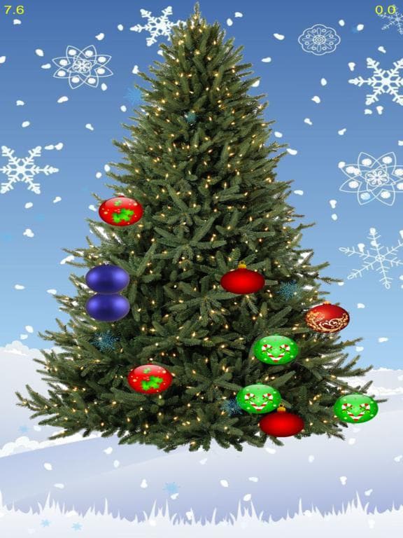 Christmas Tree Blitz - Knock Down the Ornaments! screenshot 2