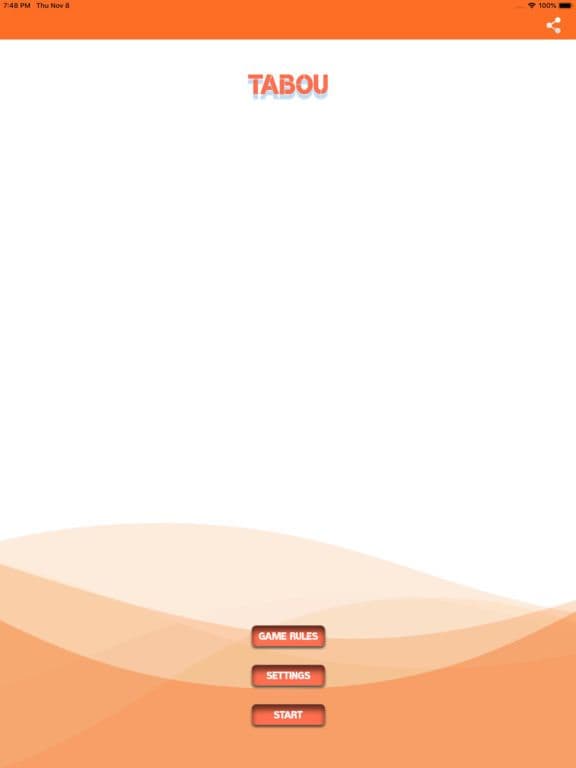 Tabou Party Game screenshot 2