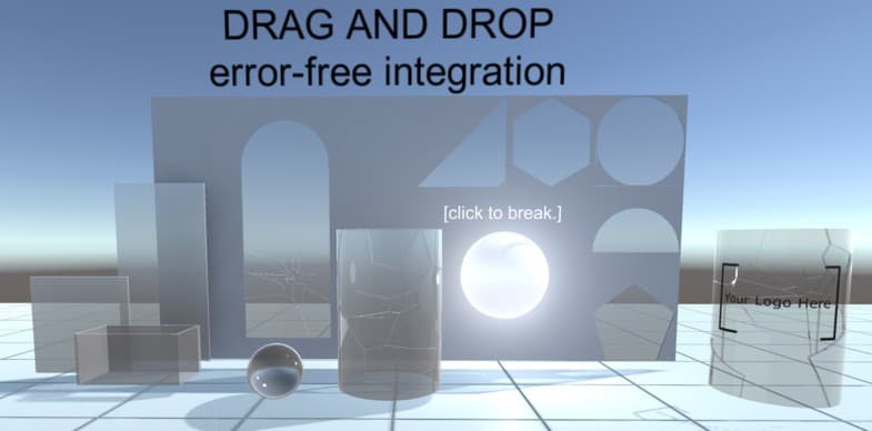 Breakable Glass Complete Solution Demo screenshot 2