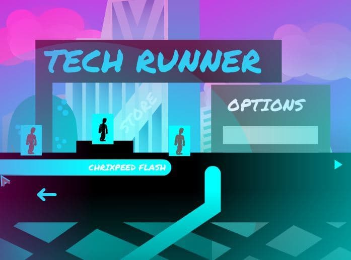 Tech Runner screenshot 2