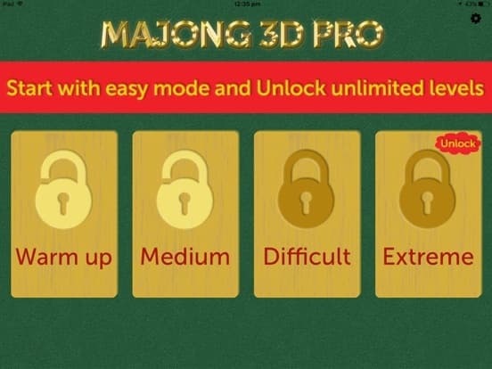 Mahjong 3D Pro Unlimited Games screenshot 4