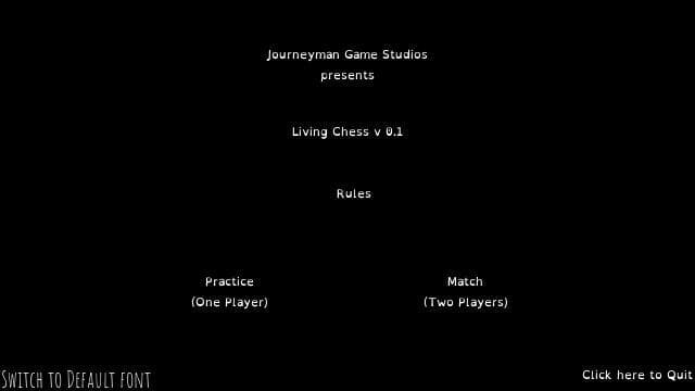 Living Chess v0.1