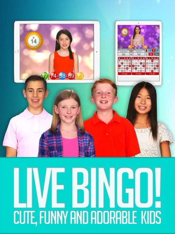 KID BINGO - Live Kid Bingo & Slots! screenshot 2