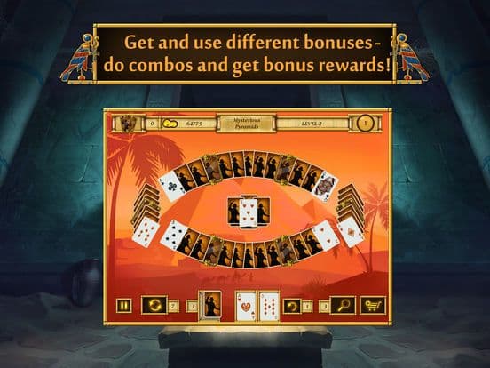 Egypt Solitaire. Match 2 Cards. Card Game screenshot 4