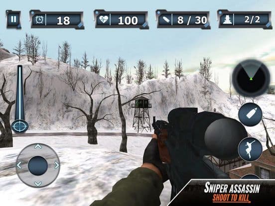 Survival War: Snow Sniper Pro screenshot 3