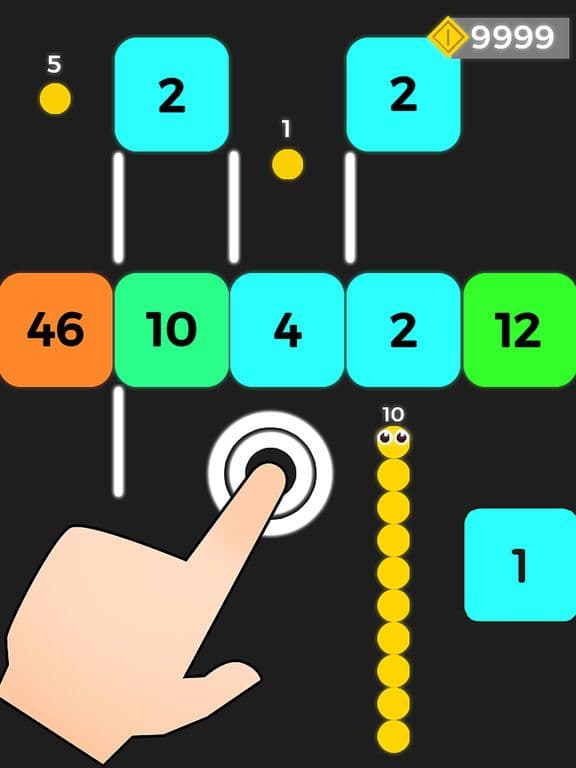 Snake Dash- Ball VS Block Game screenshot 3