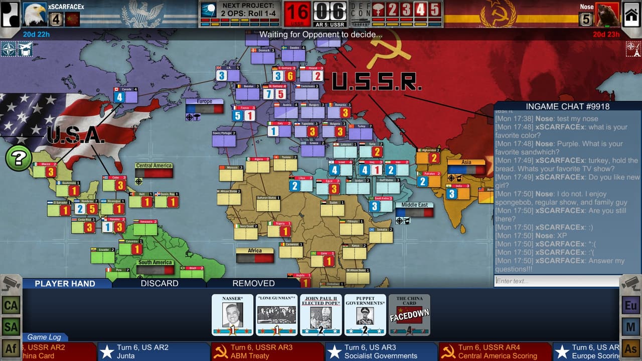 Twilight Struggle (itch) screenshot 3