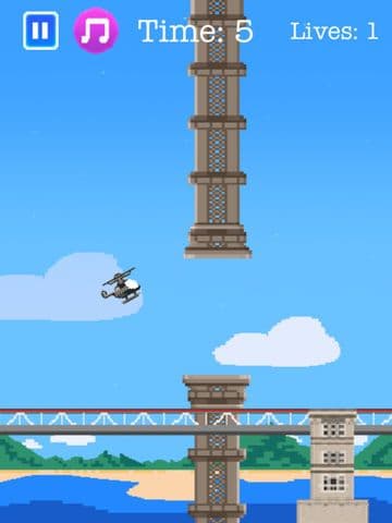 Flappy Helicopter: Impossible Side-Scroller PRO screenshot 2