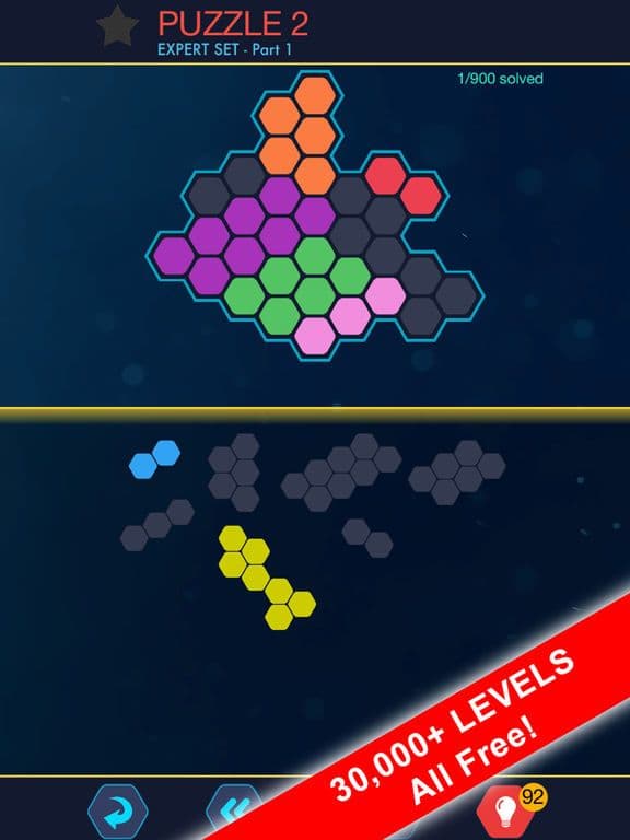 Hexa Block Ultimate! with Spin screenshot 2