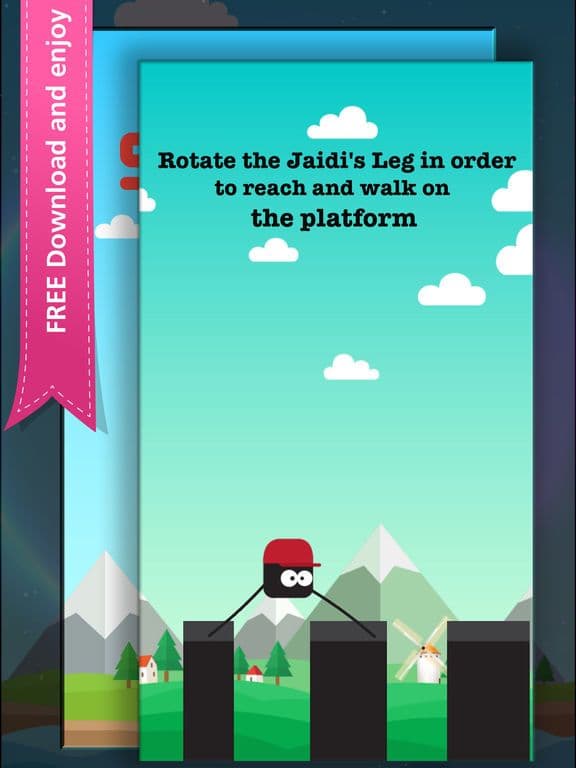 Jaidi Stupid Long Legs -Daddys Endless Arcade screenshot 3