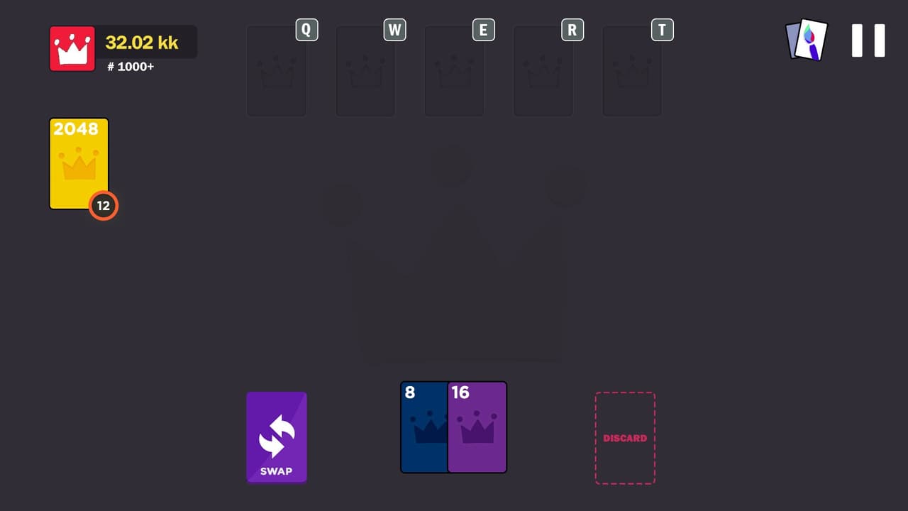 2048 Royal Cards screenshot 3