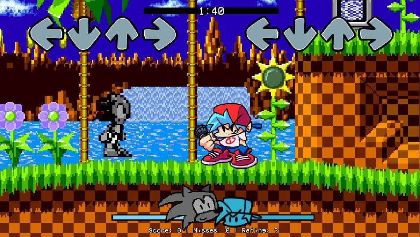 Vs Gameboy Sonic (Dorkly Sonic Re-skin) screenshot 3