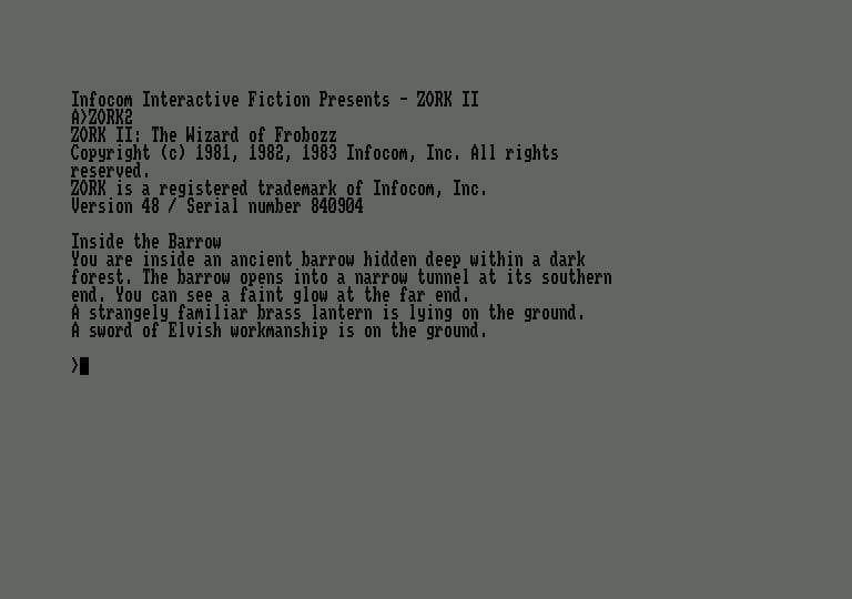 Zork II screenshot 4