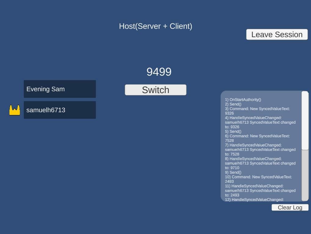 Unity Multiplayer Prototypes screenshot 3