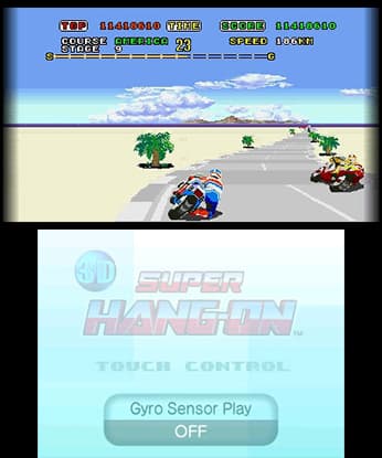 3D Super Hang-On screenshot 3