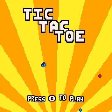 Pico8 TicTacToe screenshot 2