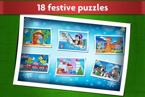 Christmas Puzzle Games - Kids Jigsaw Puzzles 🎅 screenshot 5