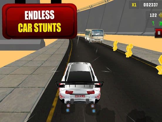 Endless Car Stunt - Free Car Racing Game screenshot 2