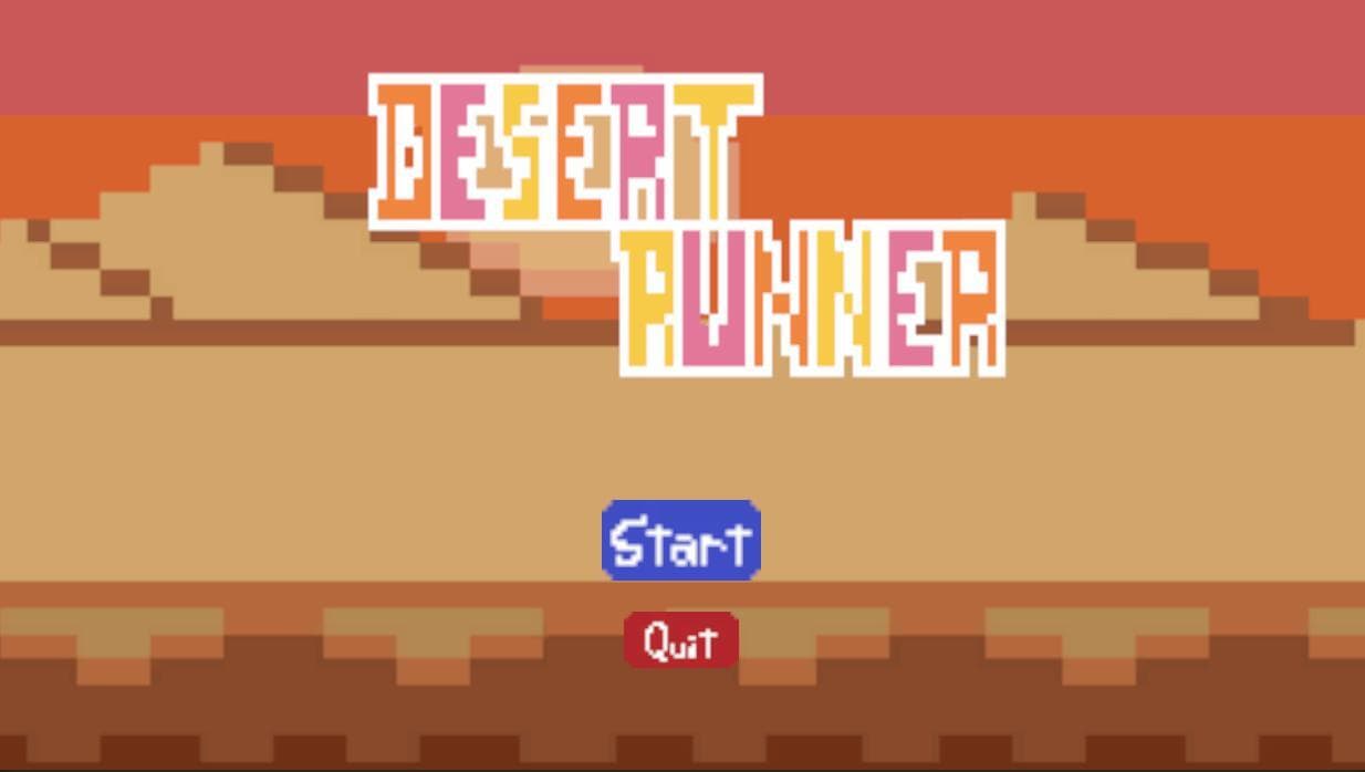 Desert Runner (GianlucaSabatini) screenshot 2