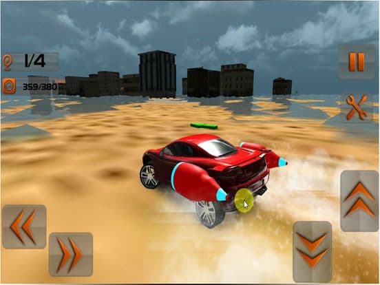 Flying Car Stunts 2017 screenshot 5