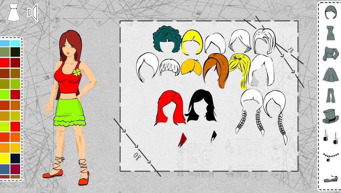 Color and Dress Up