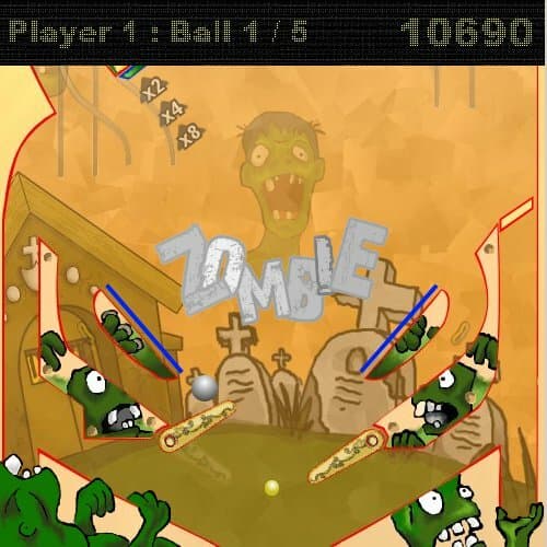 Zombie VS Pinball screenshot 2