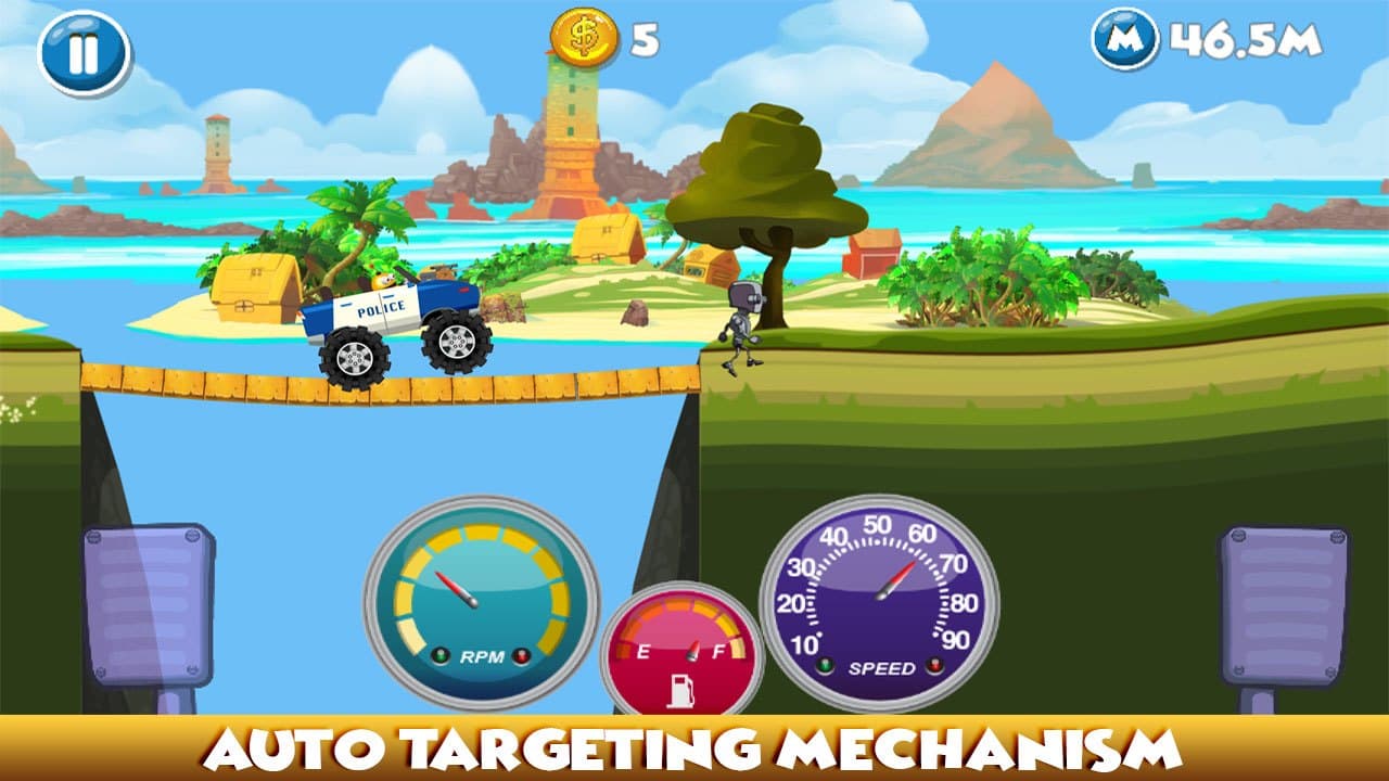 Police Monster Shooter Game screenshot 4