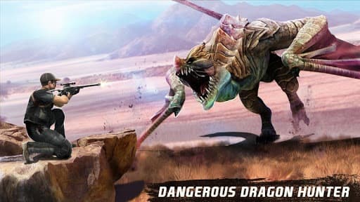 Dragon vs Dinosaur Hunter: Dinosaur Games screenshot 5