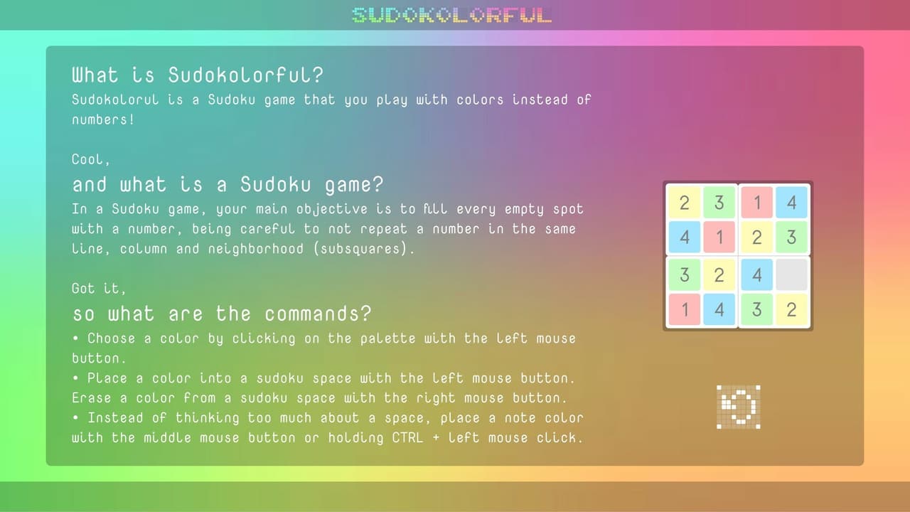 Sudokolorful screenshot 5