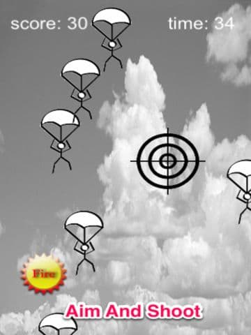 Aiming And Shooting: Stickman Sniper Battle Free screenshot 2