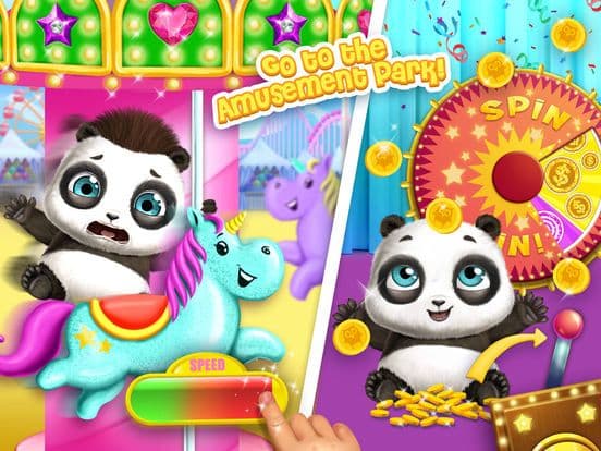 Panda Lu Baby Bear City No Ads screenshot 2
