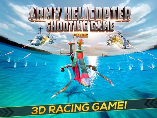 Army Helicopter Shooting Game: Flying Sim Games 3D screenshot 2