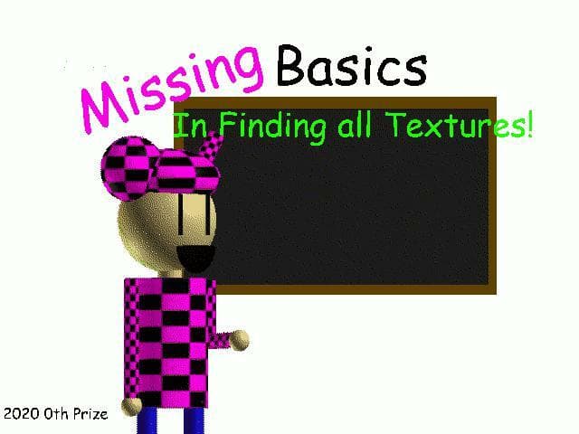 Missing Basics In Finding all Textures (UNFINISHED)