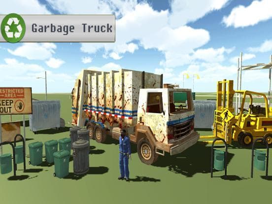 Garbage Dumper Truck Driver 3D: Free Play Game Simulator screenshot 2