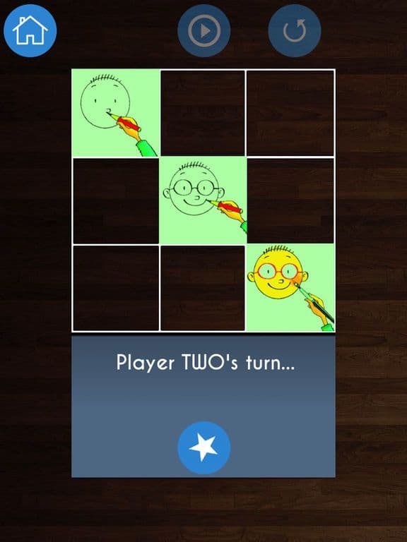 3 in a Line Tic Tac Toe Game screenshot 2